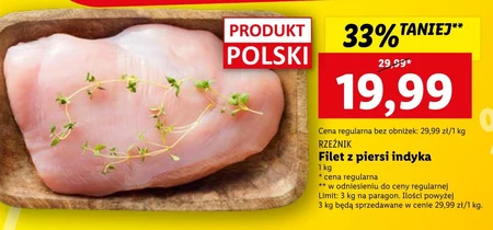 Filet z piersi indyka