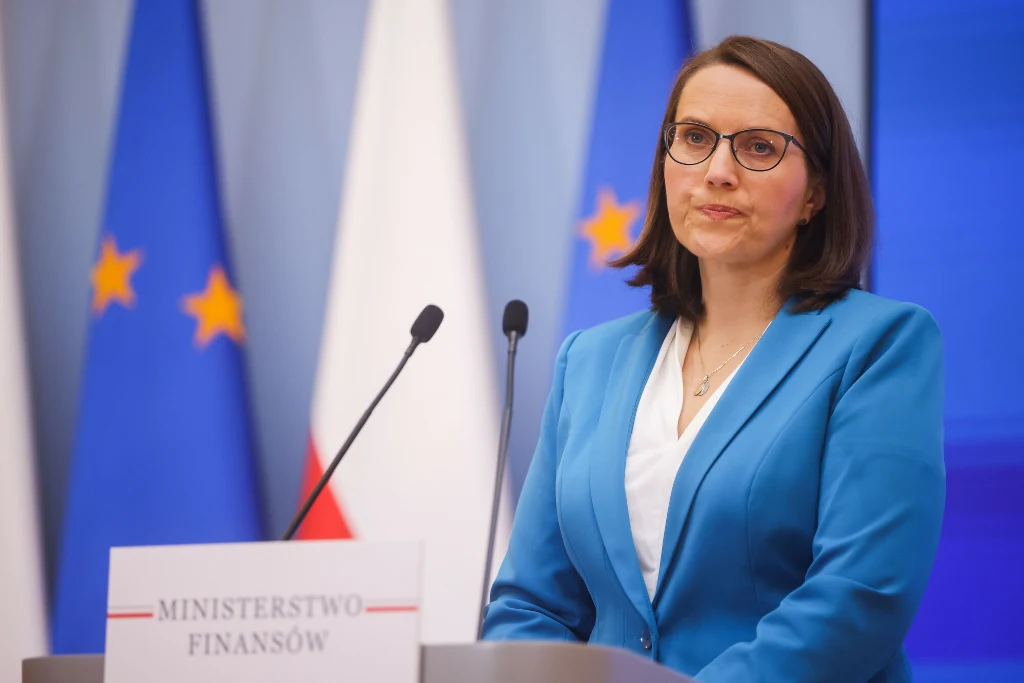 Minister finansów Magdalena Rzeczkowska