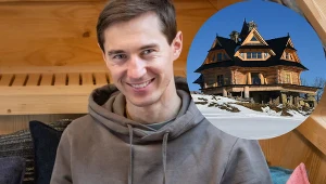 Kamil Stoch i Ewa Bilan-Stoch mieszkają w drewnianym domu w Zębie. Posiadłość robi wrażenie