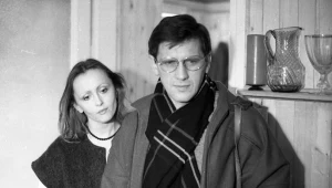 Dorota Pomykała i Jan Englert
