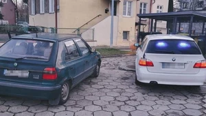 15-latek za kierownicą Skody. Zatrzymali go policjanci w... starym BMW