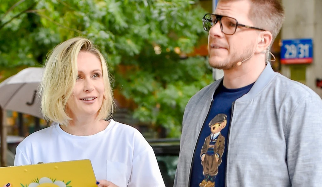Małgorzata Ohme i Filip Chajzer