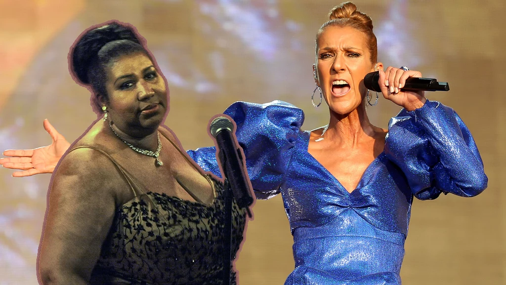 Aretha Franklin królową listy, tymczasem Celine Dion nie załapała się na nią