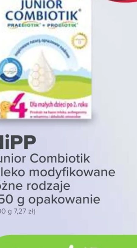 HiPP Junior Combiotik 4 Mleko dla dzieci po 2. roku 550 g