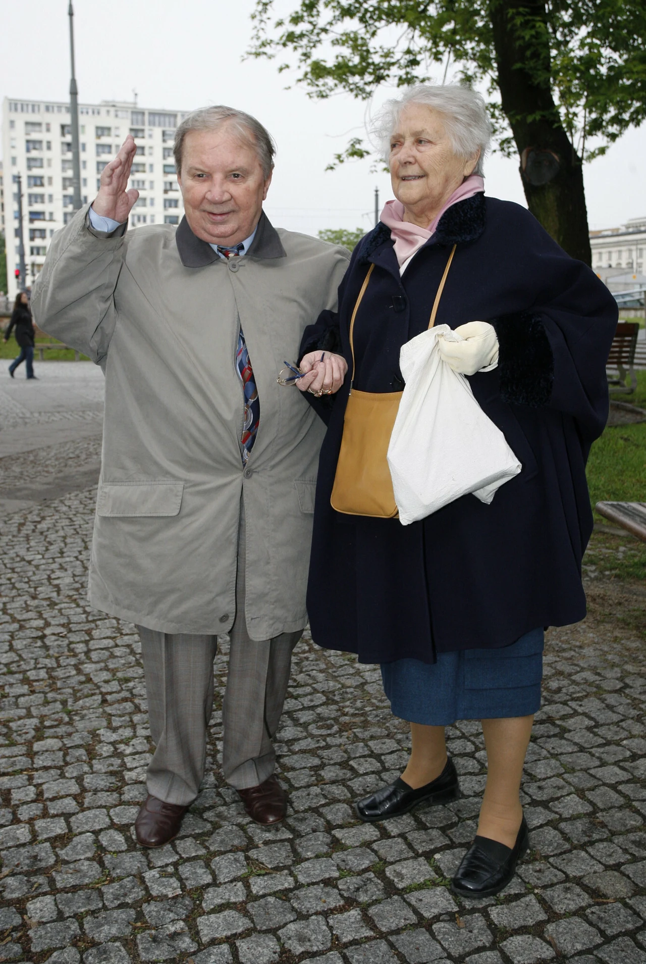 Roman Kłosowski z żoną Roman Kłosowski z żoną
