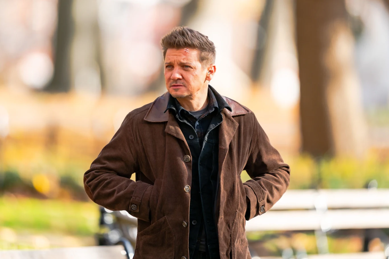Jeremy Renner w serialu "Hawkeye"