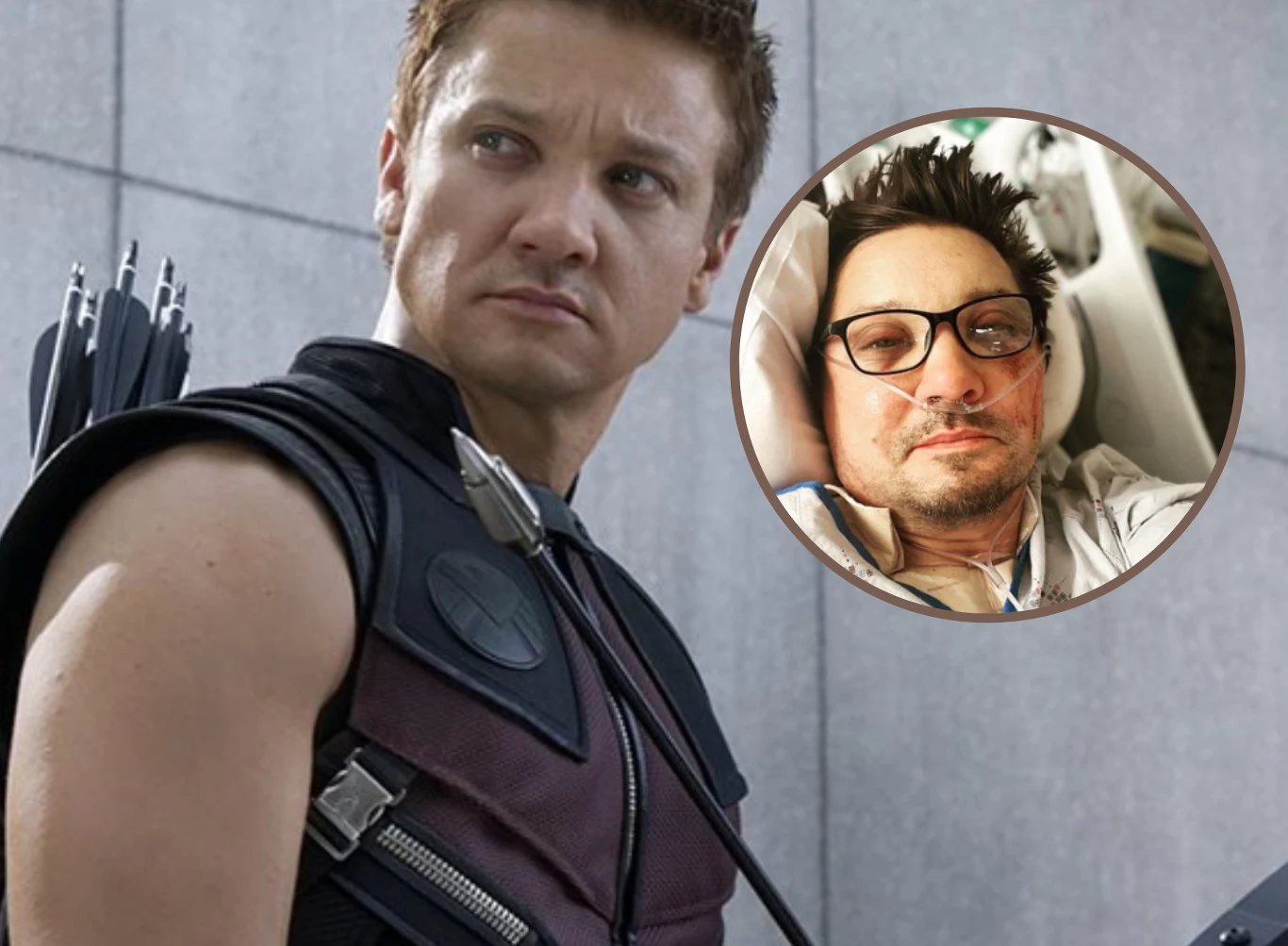Jeremy Renner jako Sokole Oko w filmie "Avengers" Jeremy Renner jako Sokole Oko w filmie "Avengers"