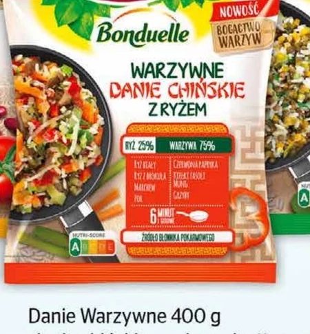 Bonduelle Warzywne danie chińskie z ryżem 400 g