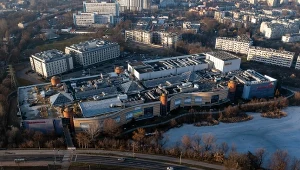 Rozbiórka Galerii Plaza, Kraków. 2.01.2023 r.