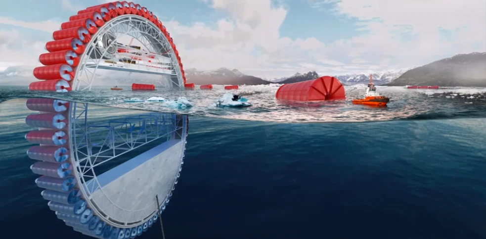 Icemill, czyli diabelski młyn oceaniczny