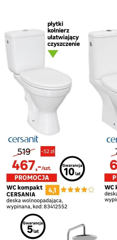 Kompakt wc Cersanit