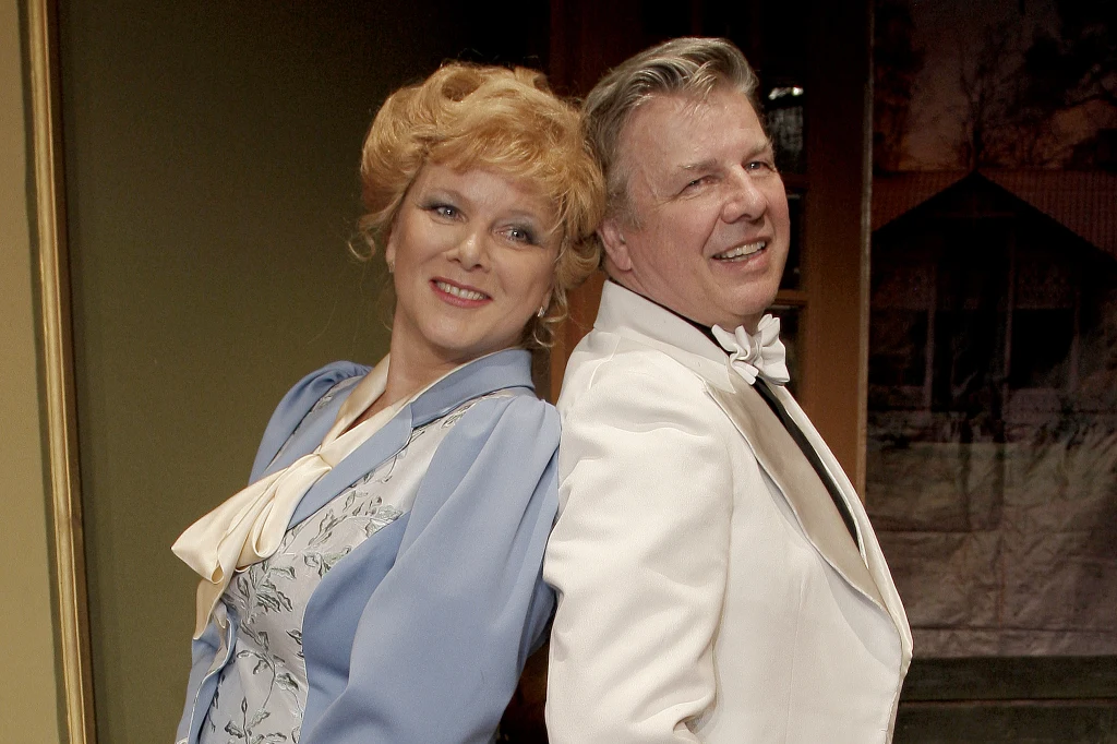 Emilian Kamiński z siostrą Dorotą