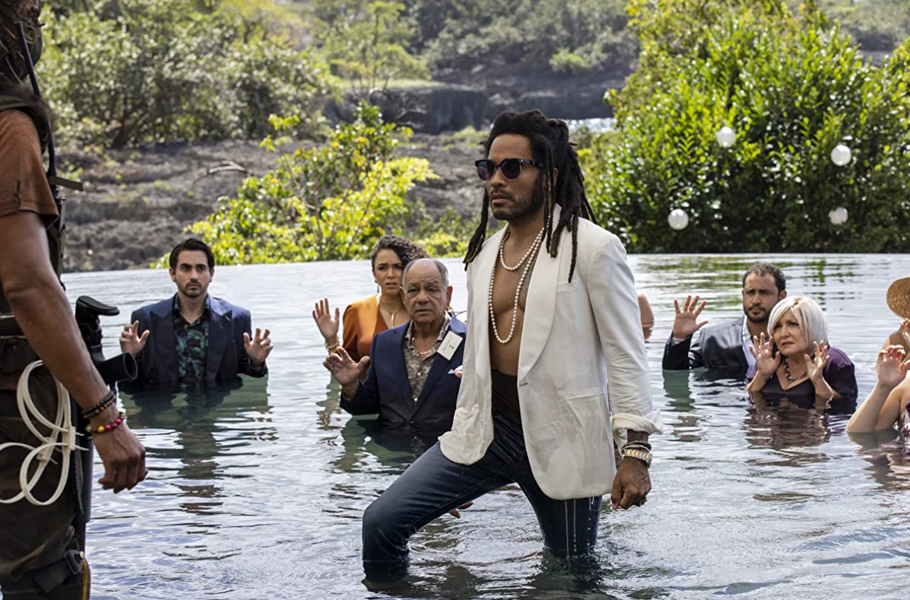 Lenny Kravitz w filmie "Wystrzałowe wesele" Lenny Kravitz w filmie "Wystrzałowe wesele"