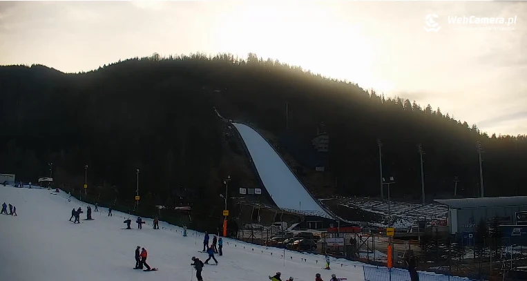 Tak w środę wyglądała Wielka Krokiew