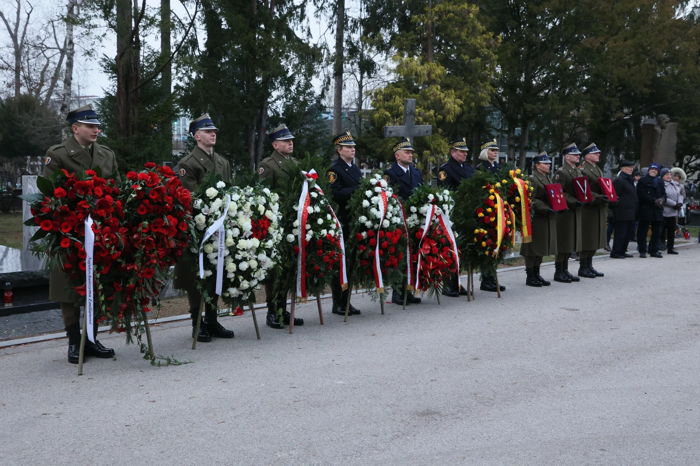 Pogrzeb Emiliana Kamińskiego.