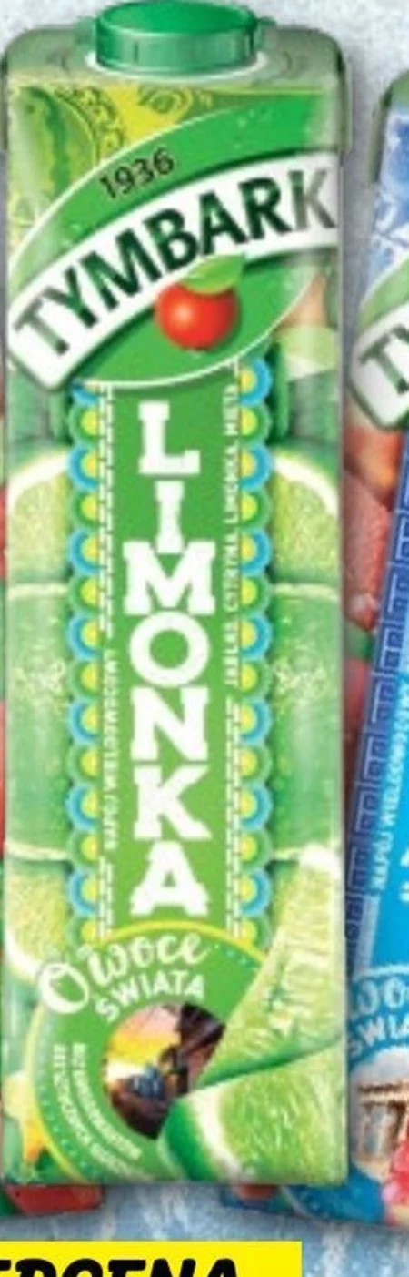 Tymbark Owoce Świata Napój wieloowocowy limonka 1 l