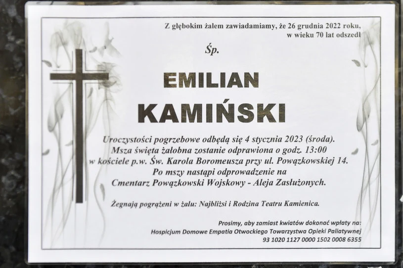 Apel rodziny Emiliana Kamińskiego