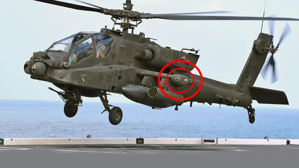 AH-64E Apache z najnowocześniejszymi systemami laserowymi