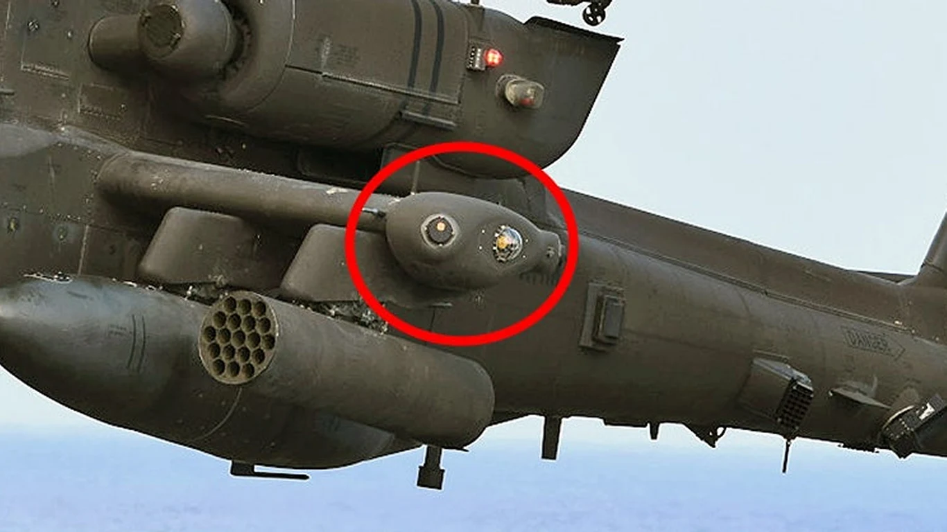 Apache z systemami laserowymi CIRCM Apache z systemami laserowymi CIRCM