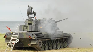Niemiecki pojazd Gepard przekazany Ukrainie