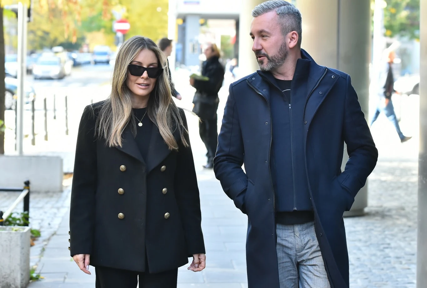 Małgorzata Rozenek-Majdan i Krzysztof Skórzyński. Małgorzata Rozenek-Majdan i Krzysztof Skórzyński.