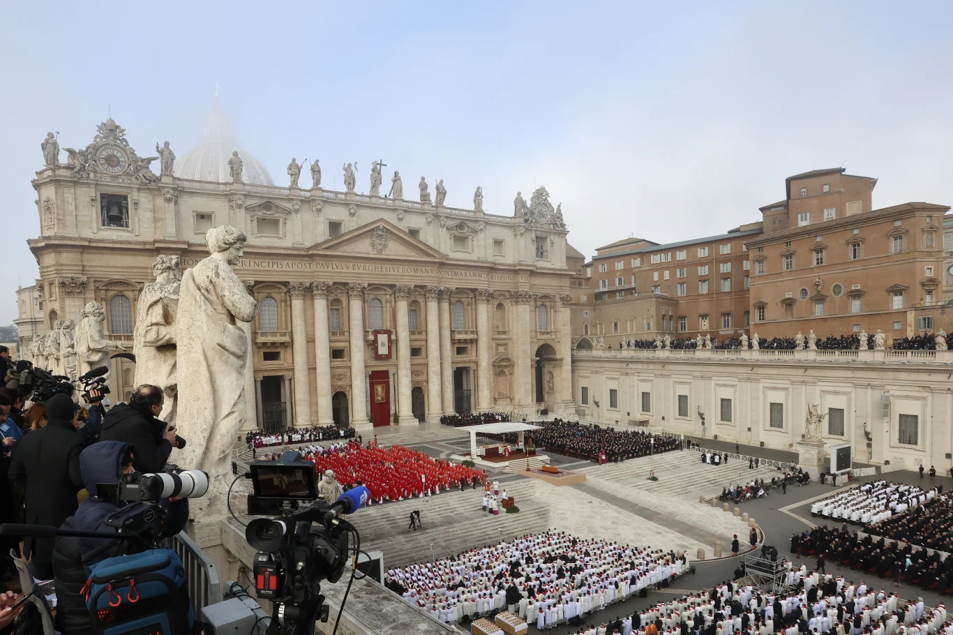 Wydarzenie było relacjonowane przez media z całego świata.