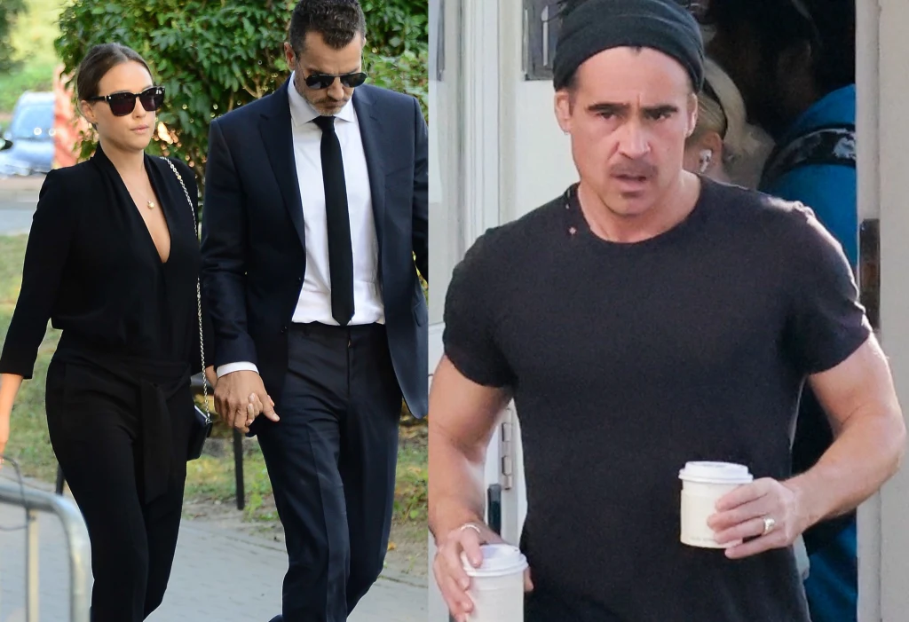 Alicja Bachleda-Curuś z nowym partnerem i Colin Farrell