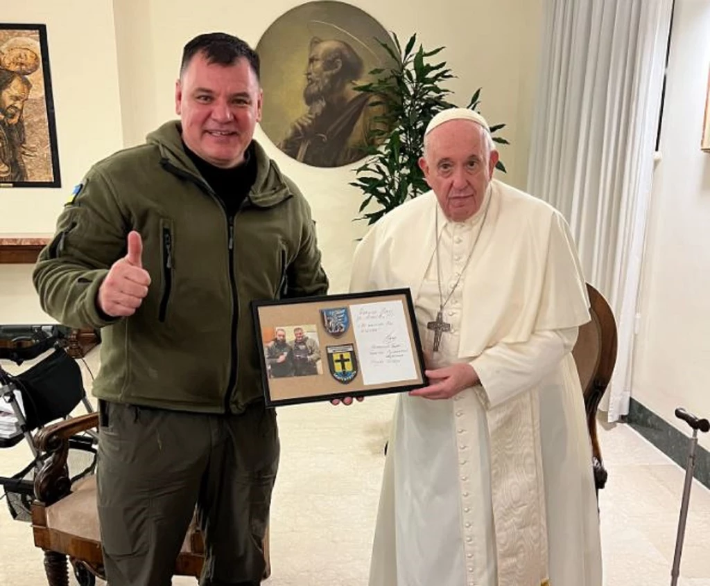 Watykan: Pastor Hennadij Mochnenko spotkał się z papieżem Franciszkiem Watykan: Pastor Hennadij Mochnenko spotkał się z papieżem Franciszkiem