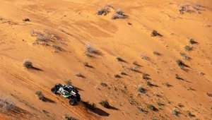 Eryk Goczał na trasie Rajdu Dakar