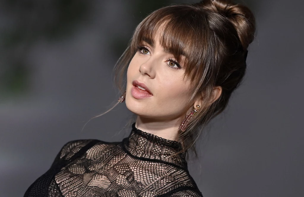 Grzywka Lily Collins stała się inspiracją dla wielu kobiet na całym świecie