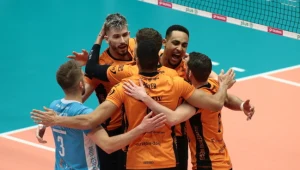 Radość siatkarzy Jastrzębskiego Węgla