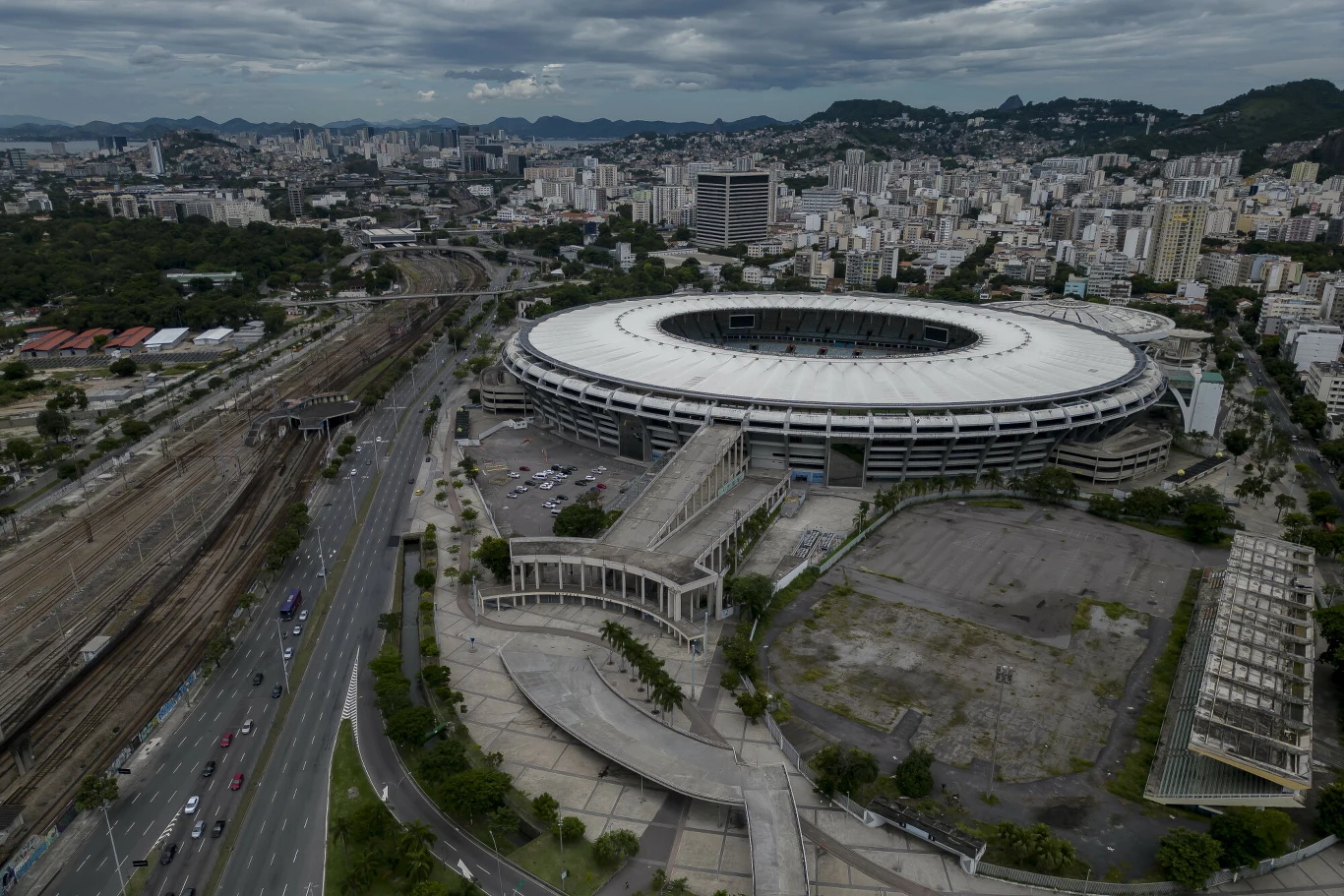 Stadion Maracana i ulica Króla Pelego Stadion Maracana i ulica Króla Pelego