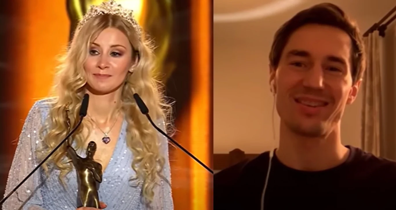 Ewa Bilan-Stoch, Kamil Stoch. Gala Mistrzów Sportu w 2021 roku Ewa Bilan-Stoch, Kamil Stoch. Gala Mistrzów Sportu w 2021 roku