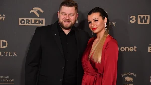 Paweł Fajdek z zoną podczas Gali Mistrzów Sportu