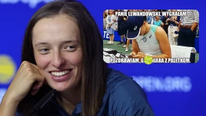 Iga Świątek, MEMY, Robert Lewandowski