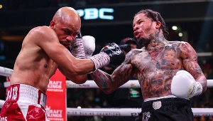 Gervonta Davis (z prawej) w walce z Hectorem Luisem Garcią