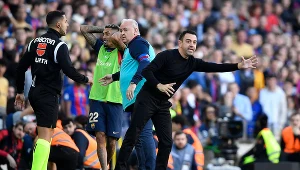 Xavi na ławce FC Barcelona