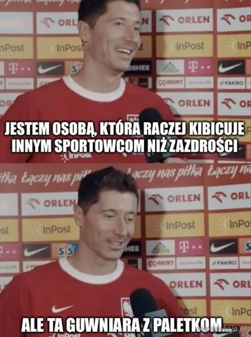 Iga Świątek i Robert Lewandowski [MEMY]