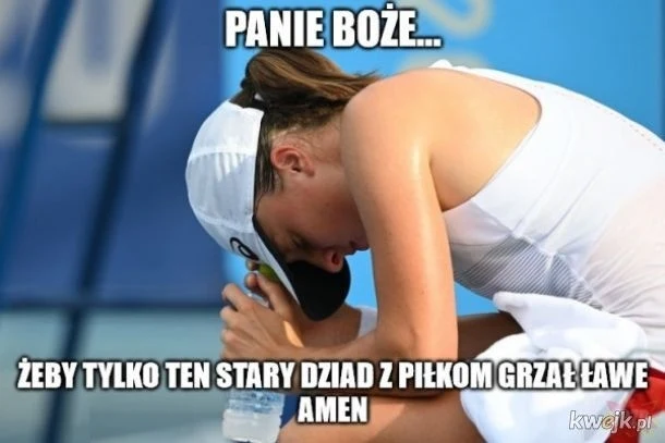 Iga Świątek i Robert Lewandowski [MEMY]