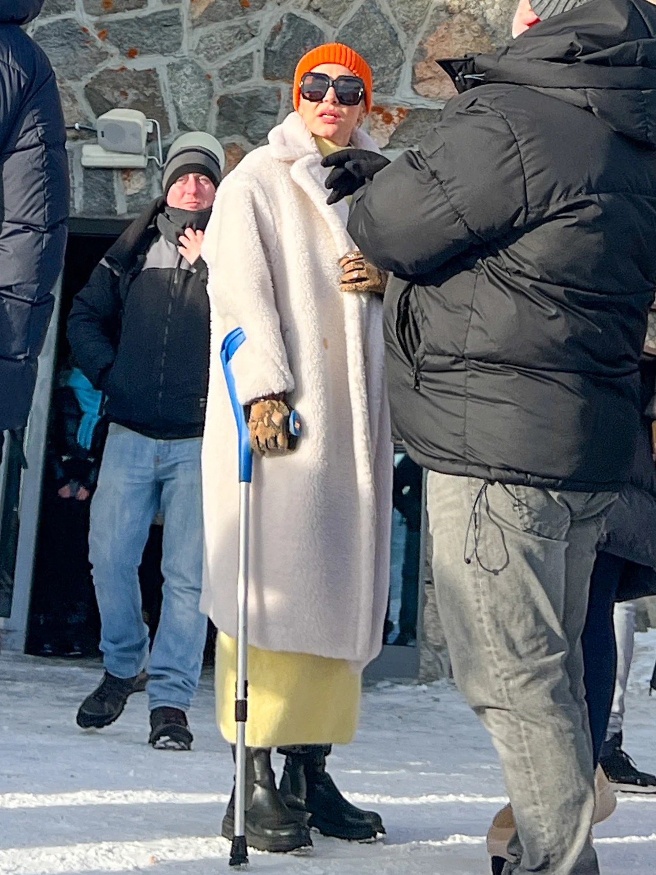 Katarzyna Warnke zdobywa Kasprowy Wierch o kuli