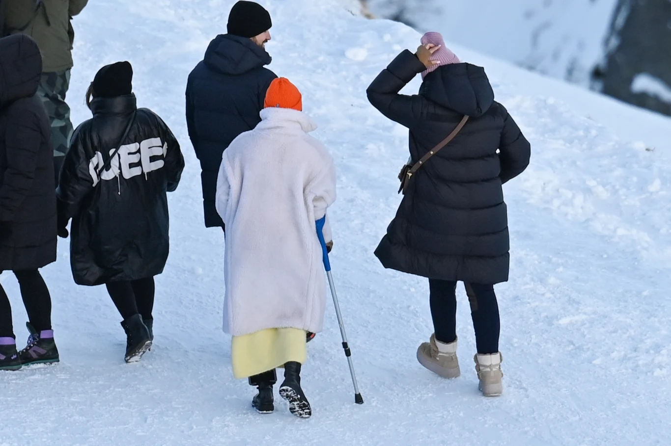 Katarzyna Warnke zdobywa Kasprowy Wierch o kuli