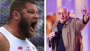 Wybitny młociarz Paweł Fajdek i popularny satyryk Marcin Daniec