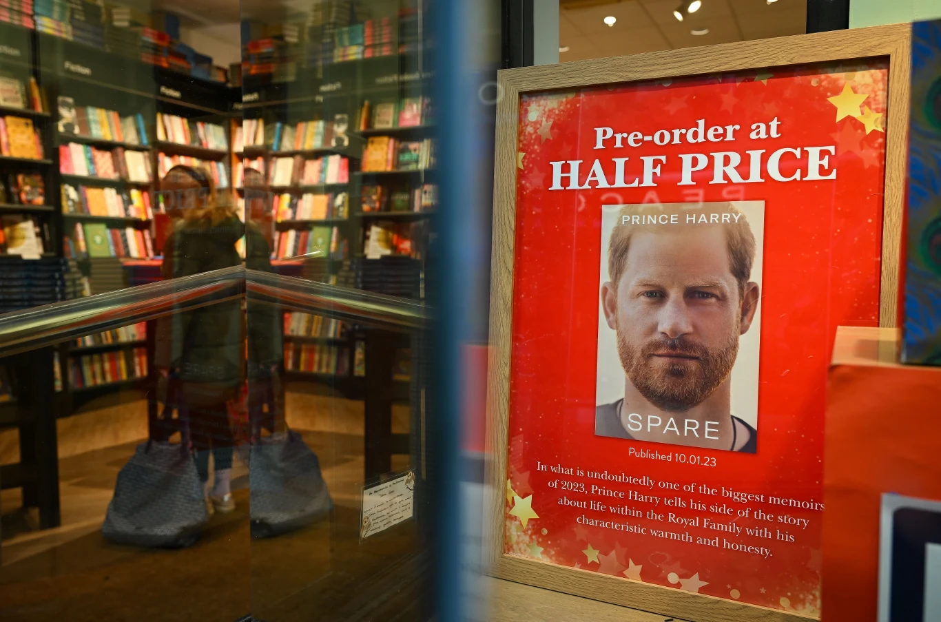 Premiera książki księcia Harry'ego Premiera książki księcia Harry'ego