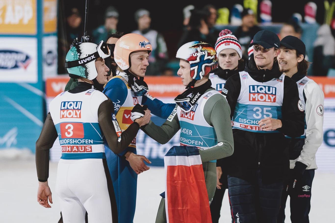 Dawid Kubacki, Halvor Egner Granerud Dawid Kubacki, Halvor Egner Granerud