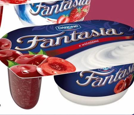 Fantasia Jogurt kremowy z wiśniami 118 g