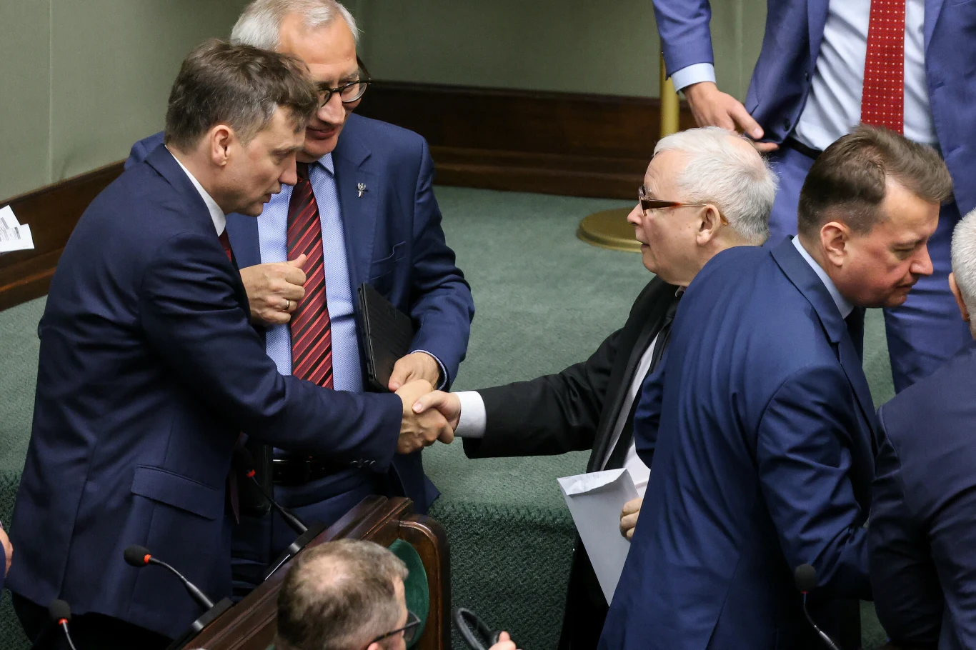 Zbigniew Ziobro i Jarosław Kaczyński