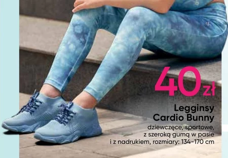 Legginsy dziewczęce Cardio Bunny