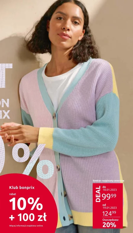 Sweter damski Bonprix