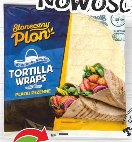 Tortilla Słoneczny plon