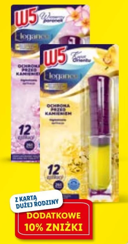 Krążki żelowe do wc W5